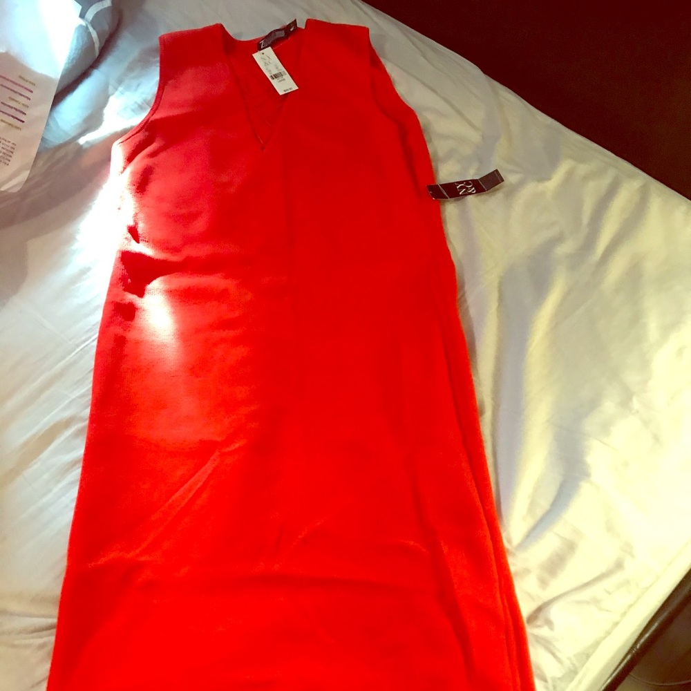 Red sexy bandage dress